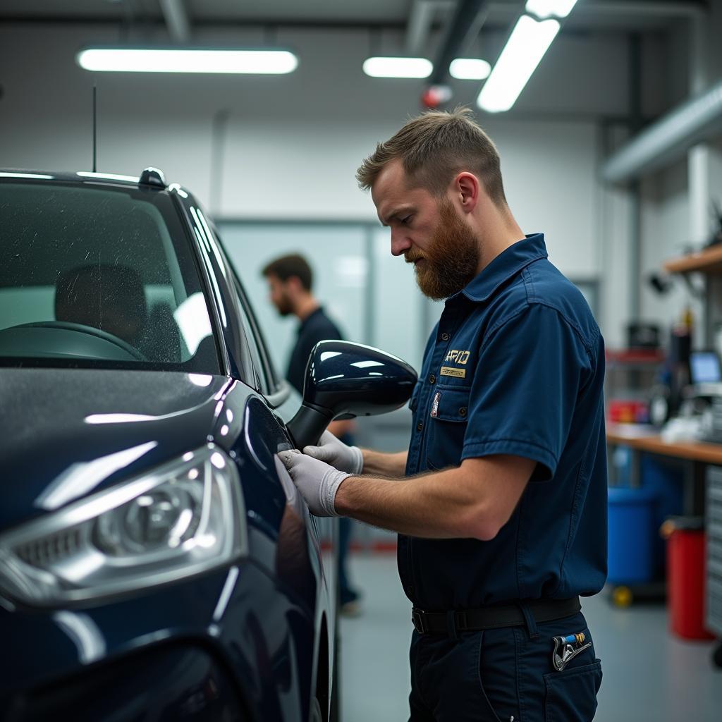 Moderne Citroen Werkstatt in Saarland