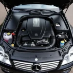 CL 500 Motorraum