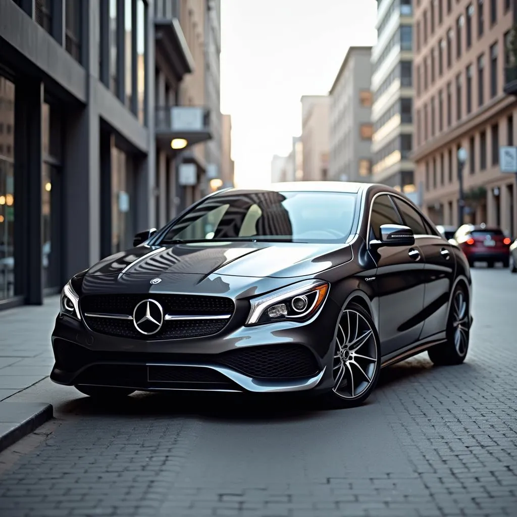 Mercedes-Benz CLA200d Außenansicht