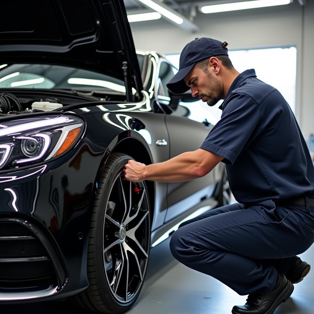 Wartung des CLE 53 AMG Coupé