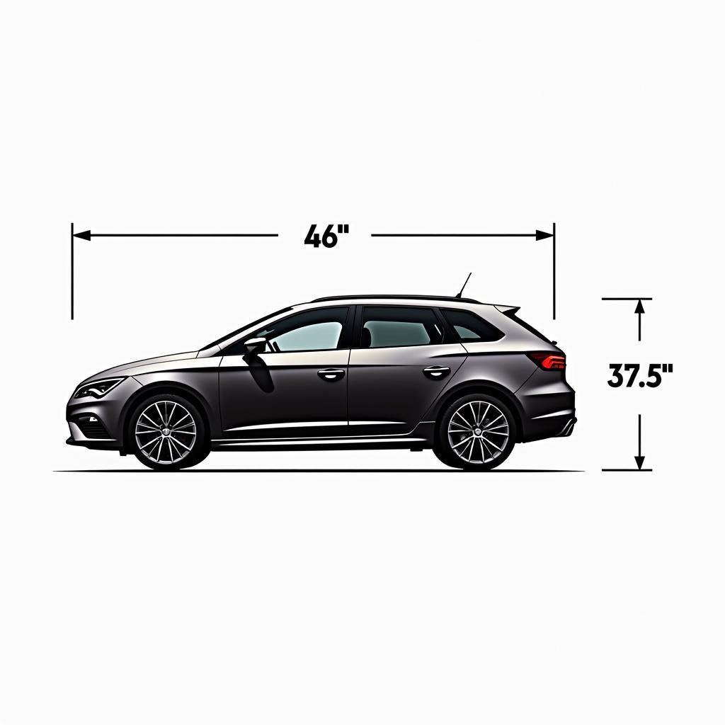 Abmessungen des Cupra Leon ST