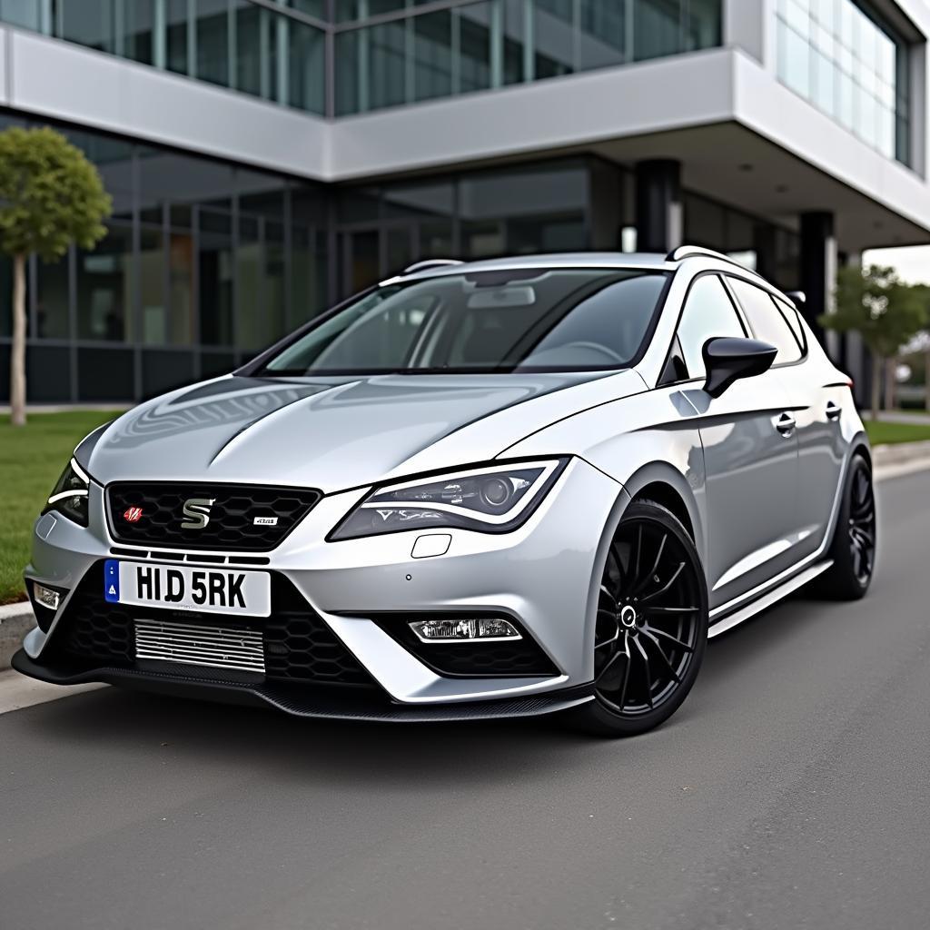 Sportliches Design des Cupra Leon ST vz Cup