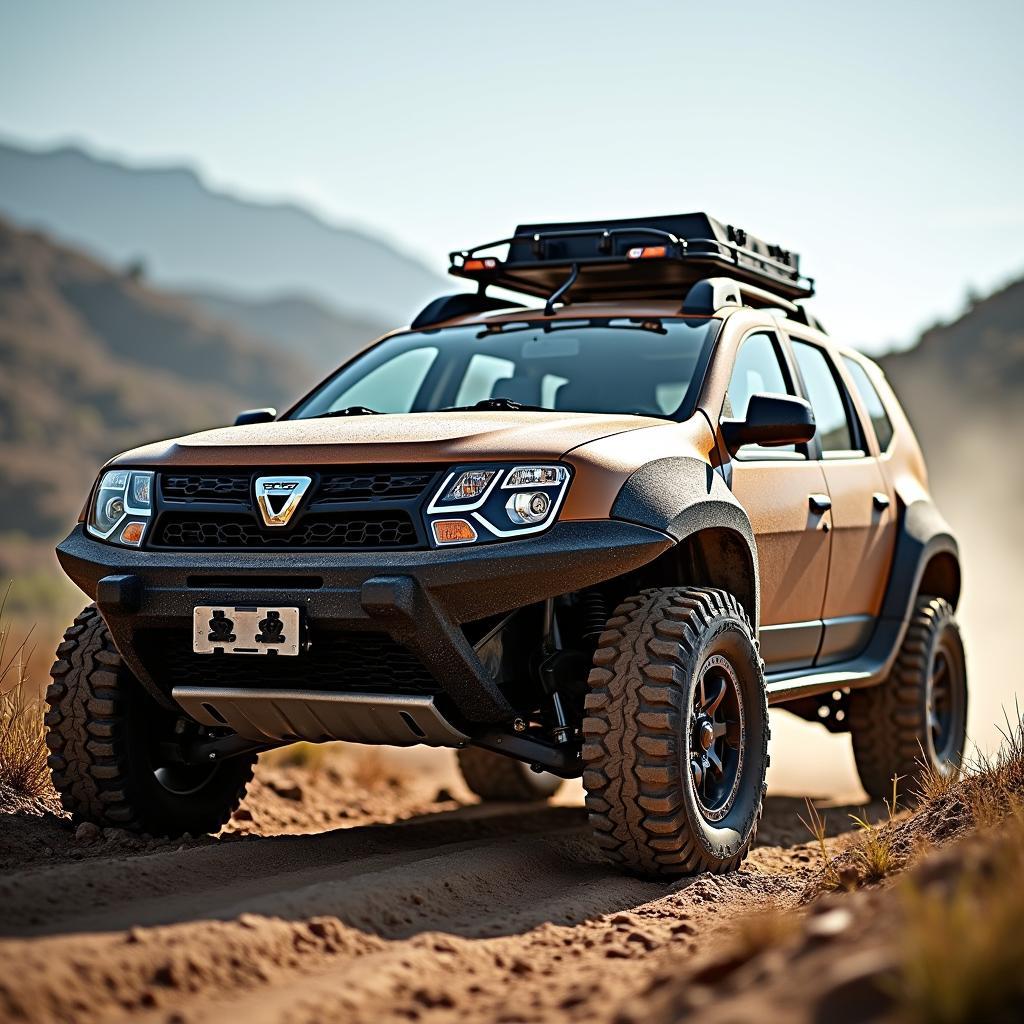 Allestimento Dacia Duster per la guida fuoristrada