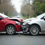 Unfall mit zwei Autos