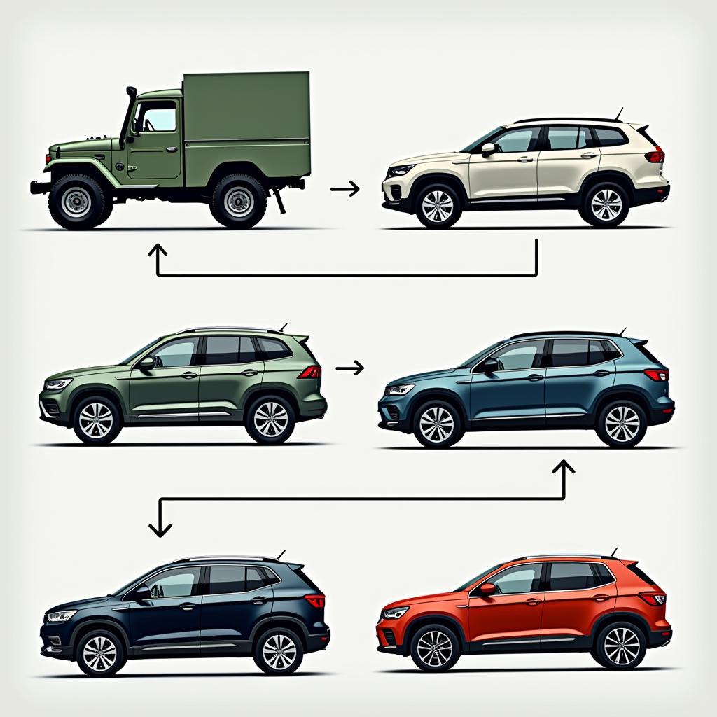 Evolutie van dieselauto's door de jaren heen