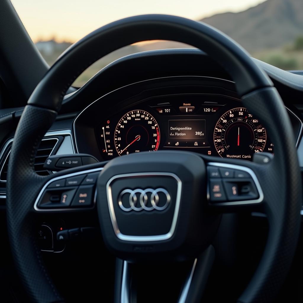 Digitales Cockpit im Audi