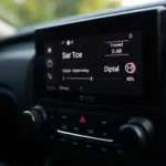 Digitales Radio im Auto