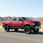 Dodge Ram 1500 Abmessungen Seitenansicht