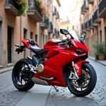 Ducati S2R in der Stadt