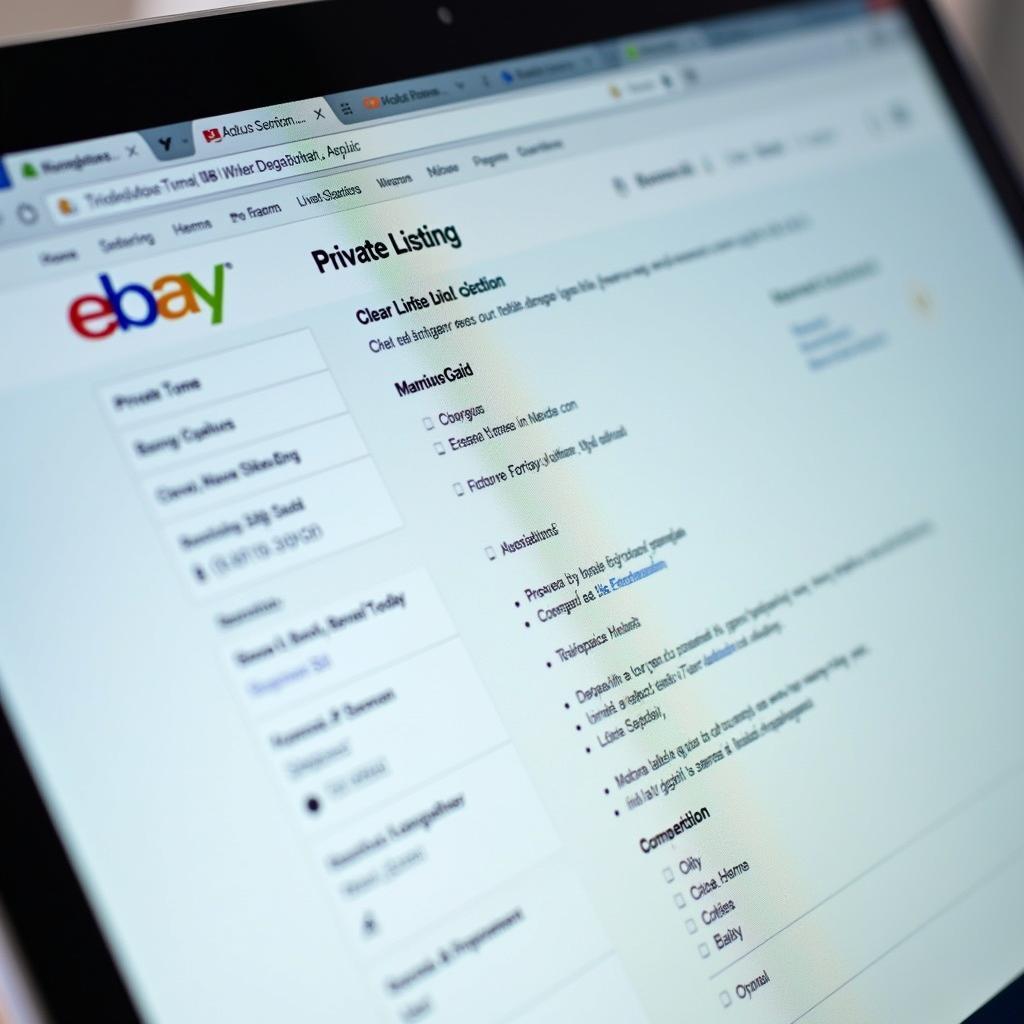 Ebay Privatverkauf Formular