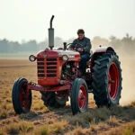 Eicher GT Traktor in der Landwirtschaft