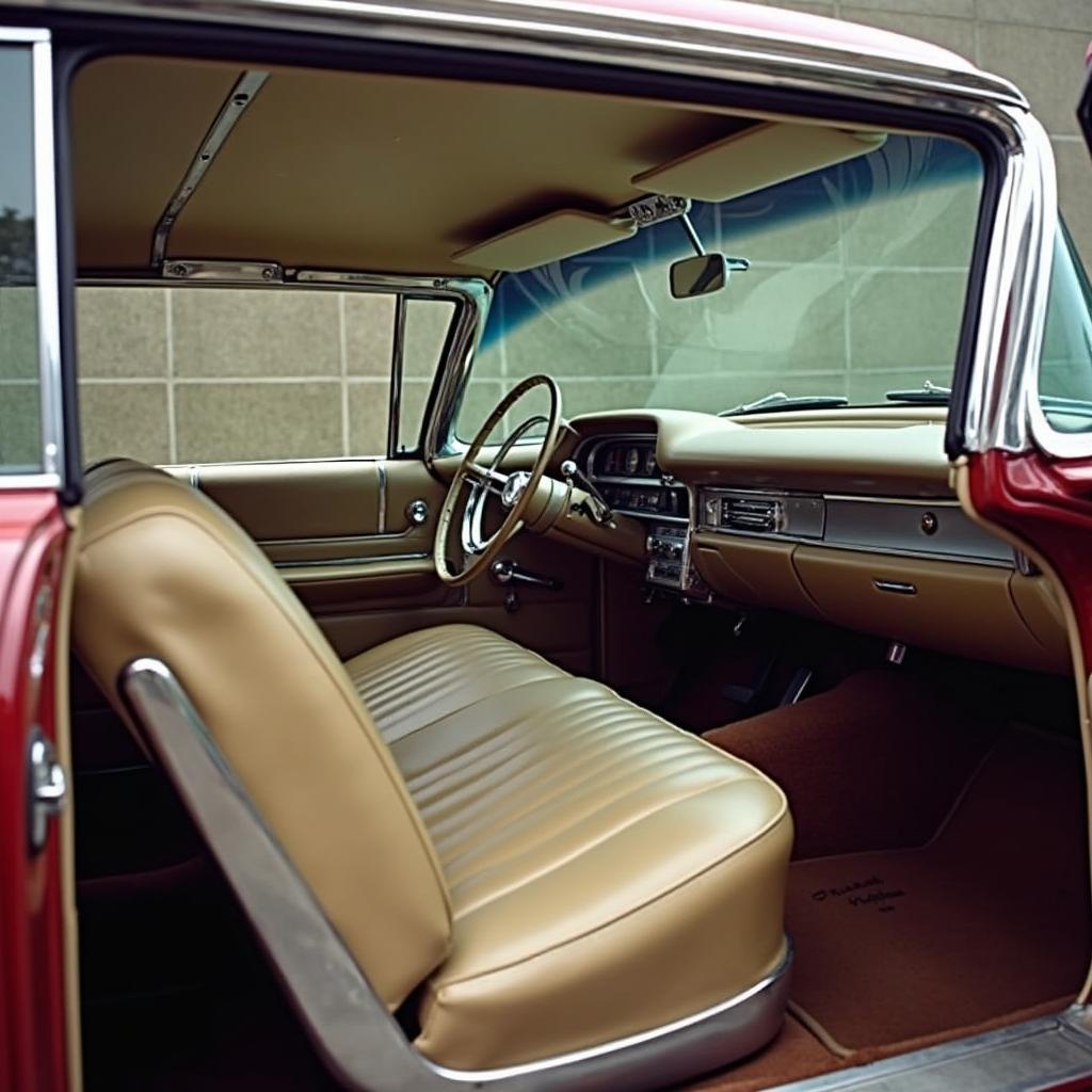 Luxus pur: Der Innenraum des Eldorado Cadillac 1959