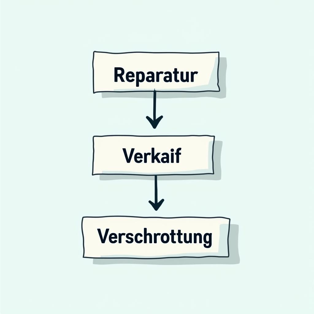 Entscheidungsfindung nach einem Autounfall: Reparatur, Verkauf oder Verschrottung?