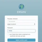 Erwin Login Bildschirm