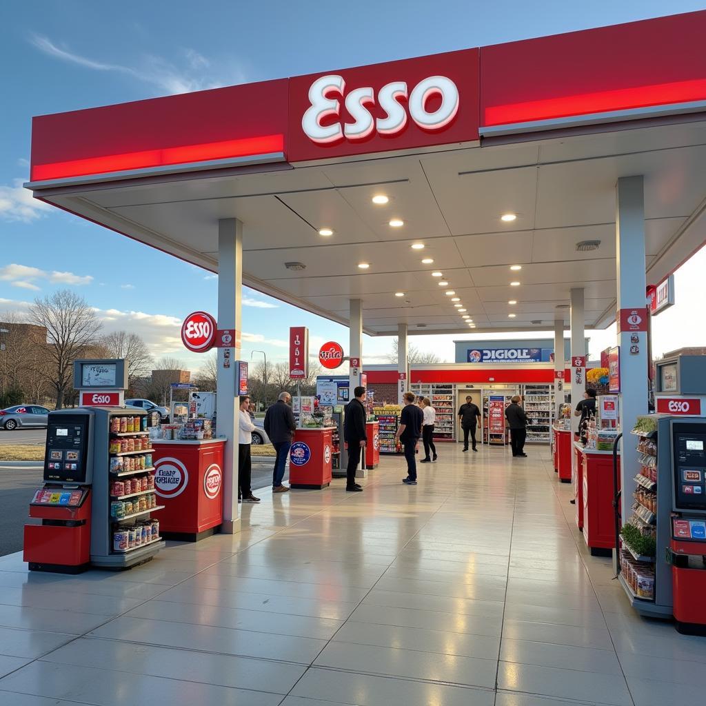 Esso-তে জ্বালানি ভরার সুবিধা