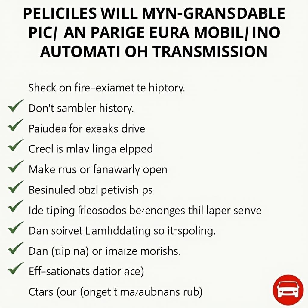 Checkliste für den Kauf eines gebrauchten Eura Mobil mit Automatikgetriebe