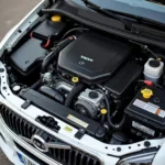 Volvo EX 60 Motorraum - Detaillierte Ansicht