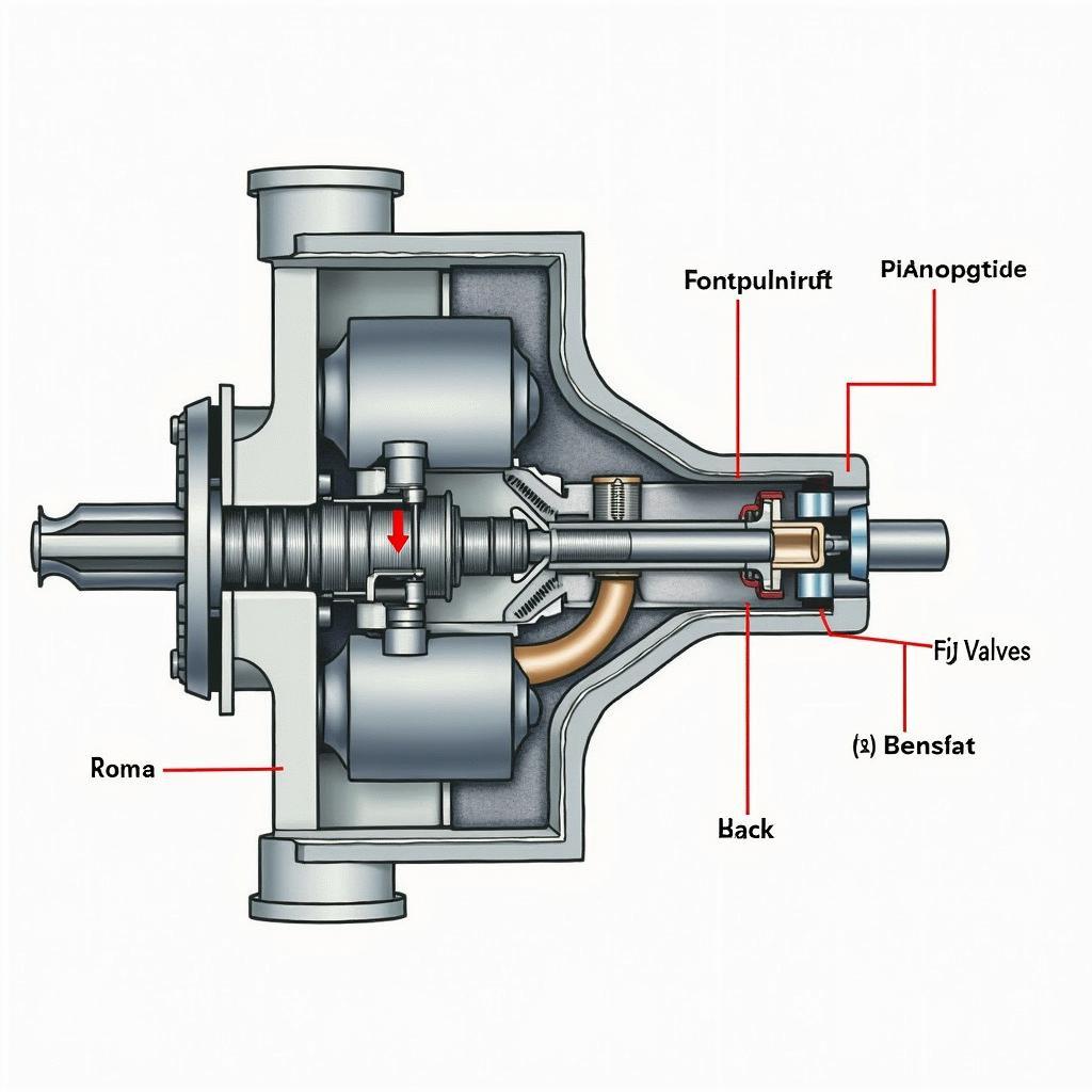 F5R Hochdruckpumpe Aufbau