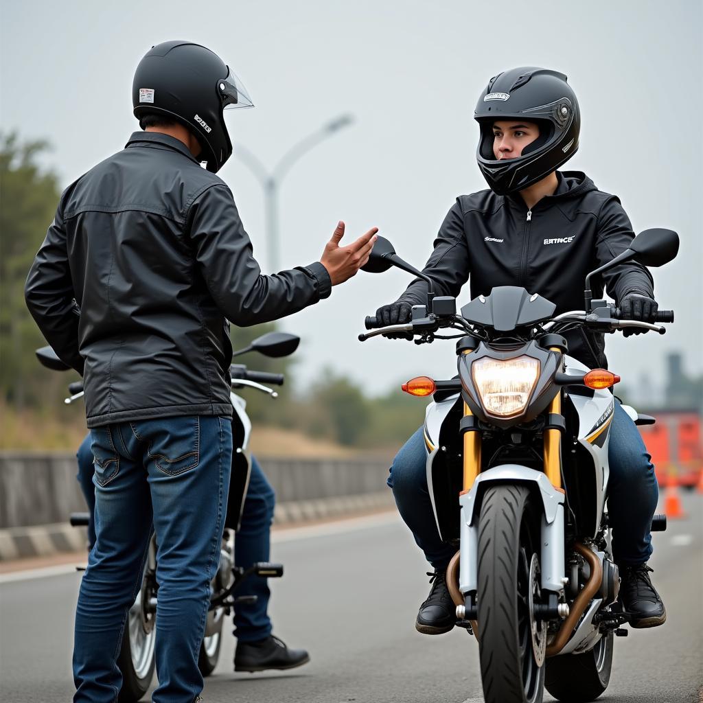 Fahrstunde für den 125er Schein