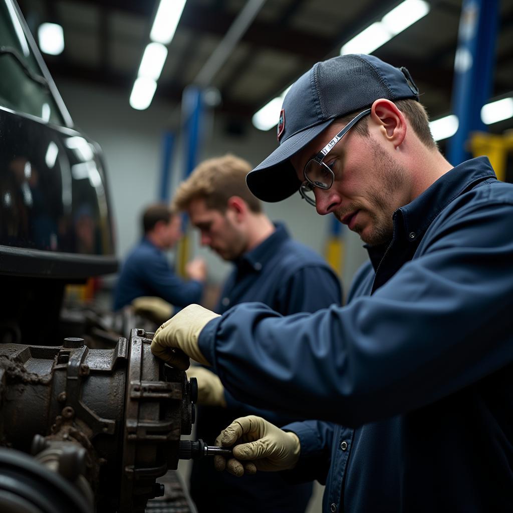 Fiat Ducato 250 Getriebe Reparatur