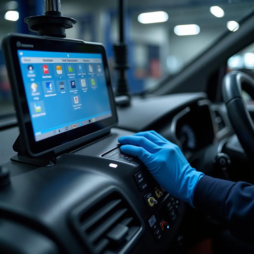 Moderne Diagnosegeräte im Autohaus Wagner Pirmasens