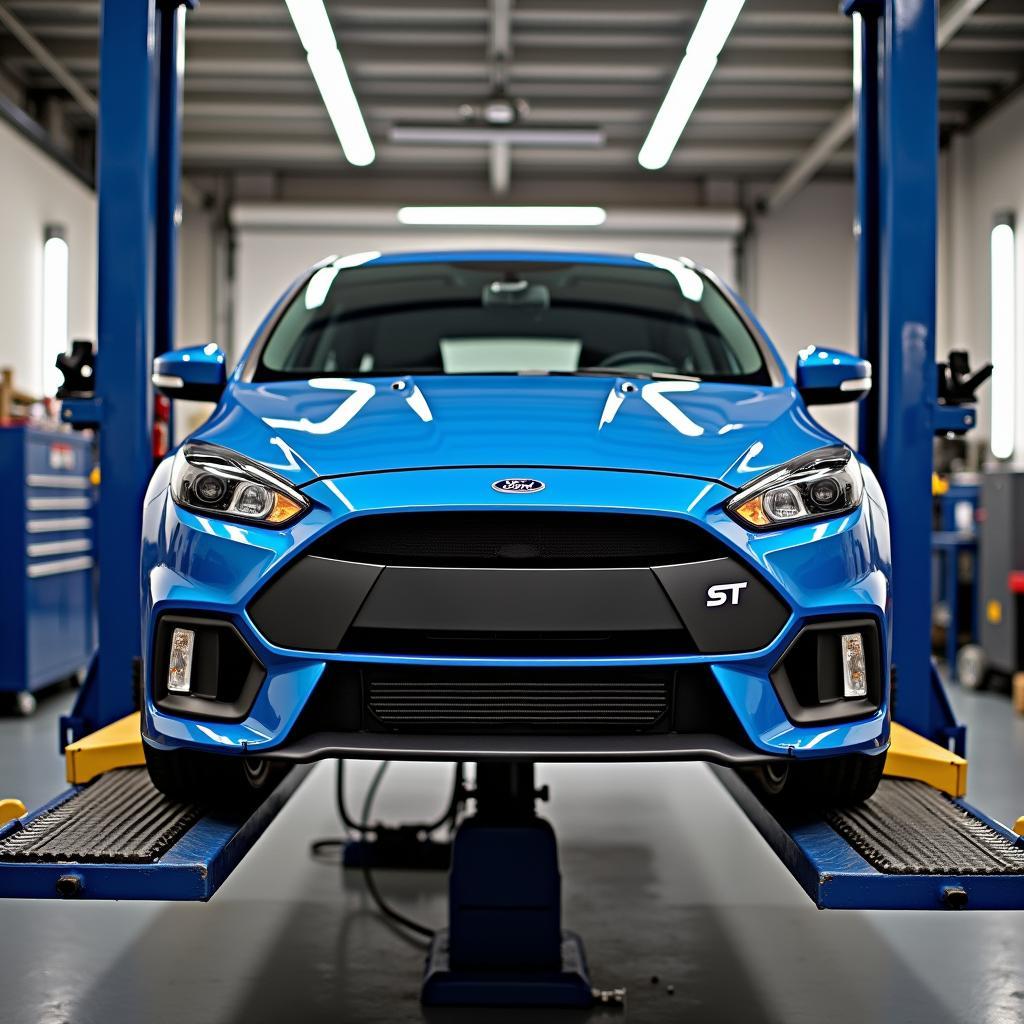 Ford Focus ST 250 PS Werkstatt