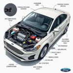 Ford Fusion Motorraum