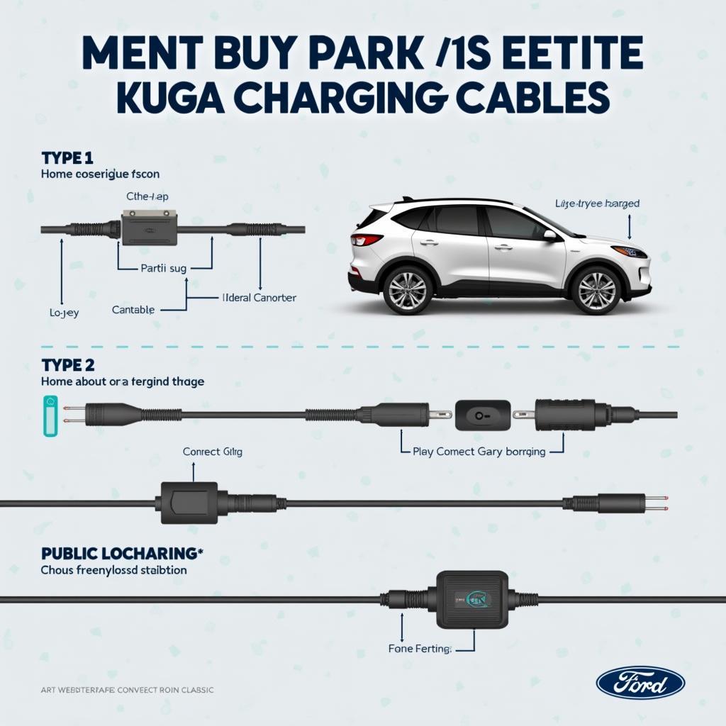 Ford Kuga Ladekabel Typen