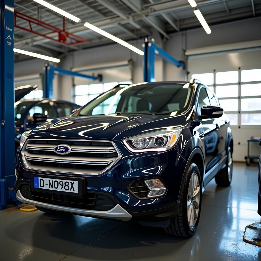 Ford Kuga in Werkstatt