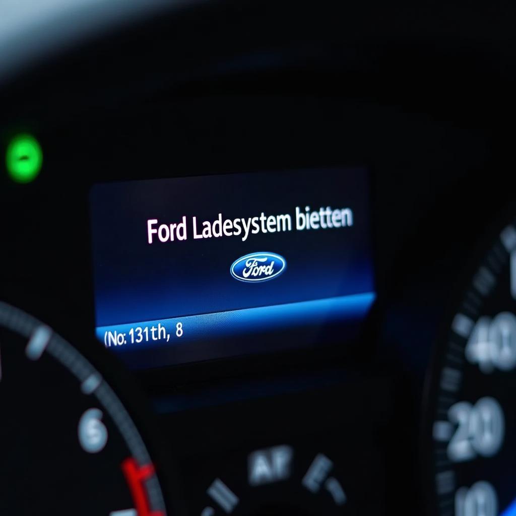 Ford Ladesystem Fehlermeldung