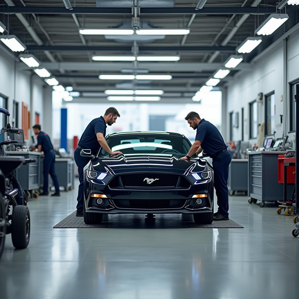 Ford Mustang Händler Werkstatt