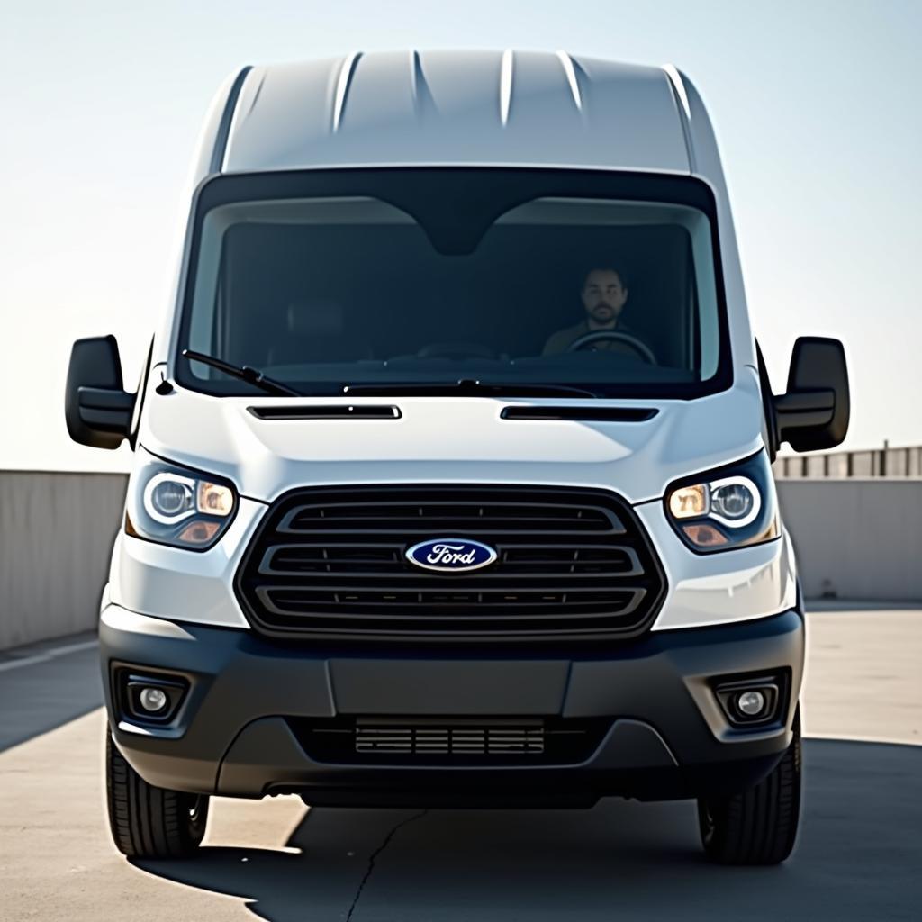 Modernes Design des Ford Transit Custom 2024