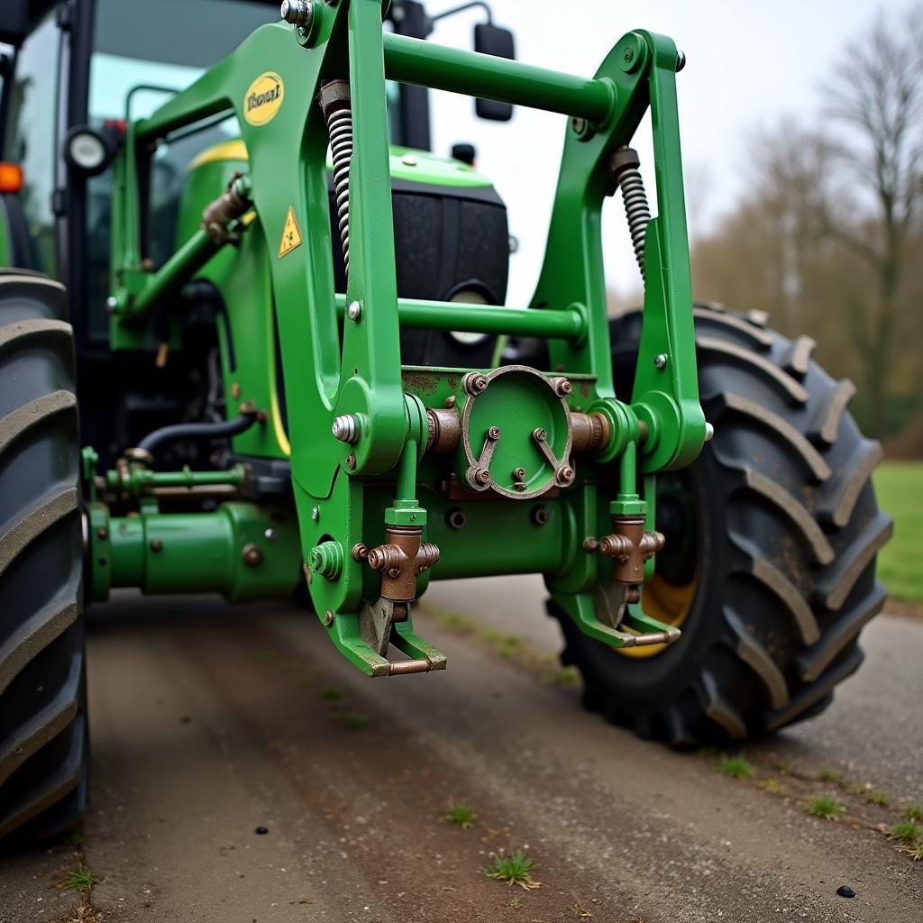 Frontlader Deutz D25 Anbau