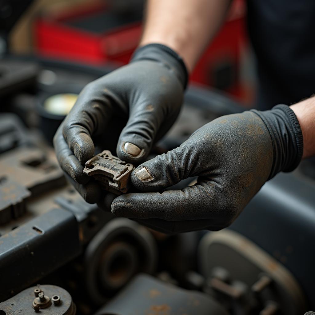 Qualitätsprüfung gebrauchter Autoteile