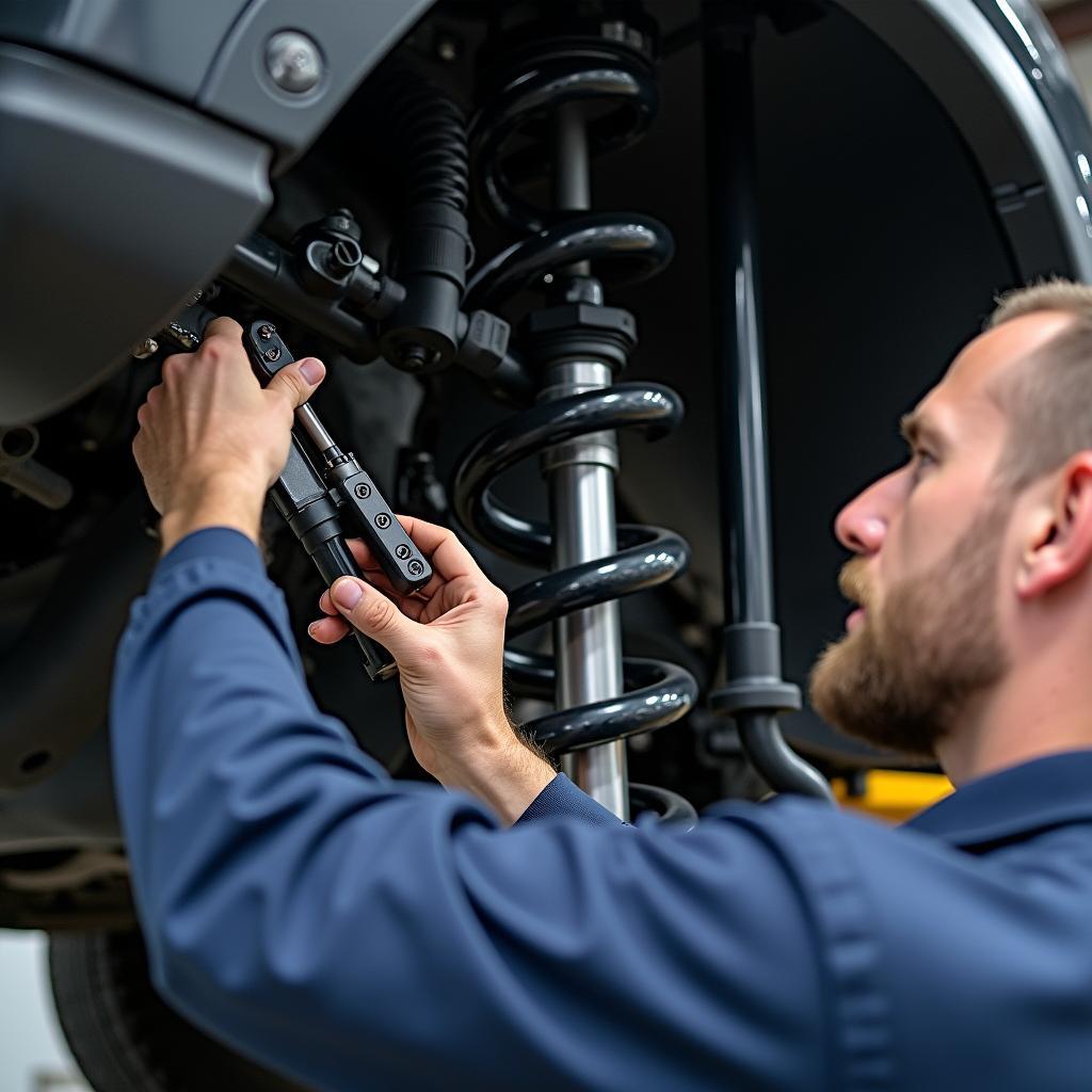 Probleme mit der Luftfederung des GLS Mercedes