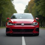 Golf 8 GTI Rot Frontansicht