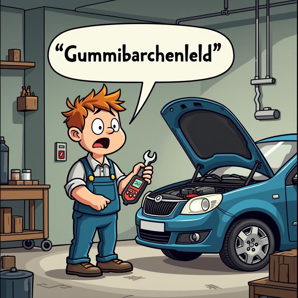 Gummibärenlied in der Werkstatt