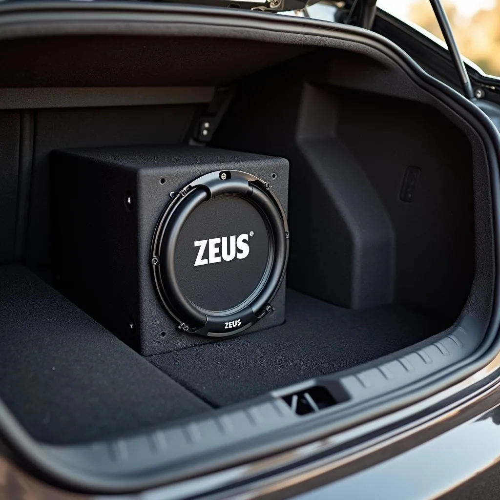 Hifonics Zeus Subwoofer Einbau im Auto