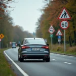 Sicherheit auf der Bundesstraße