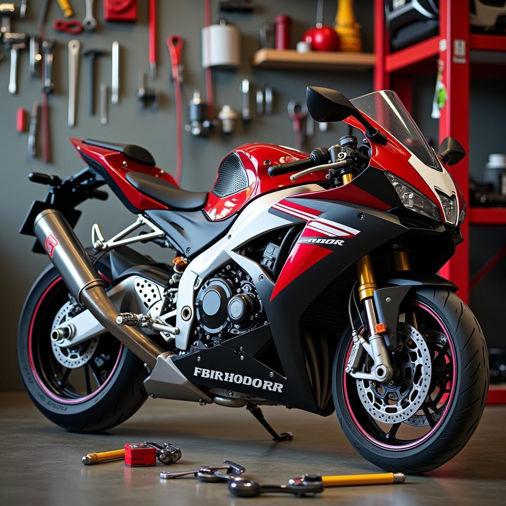 Vedligeholdelse og Reparation af Honda CBR 1000 RR
