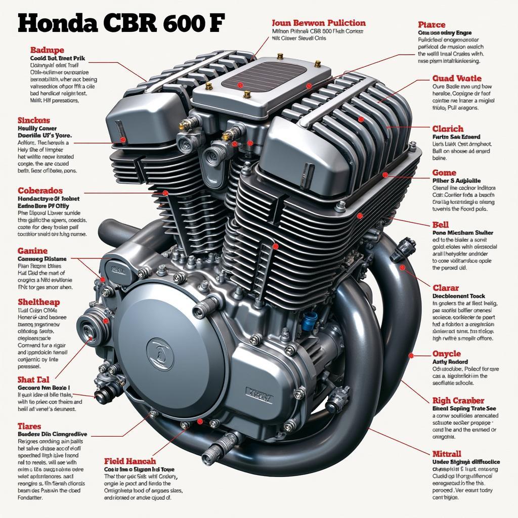 Honda CBR 600 F Motor