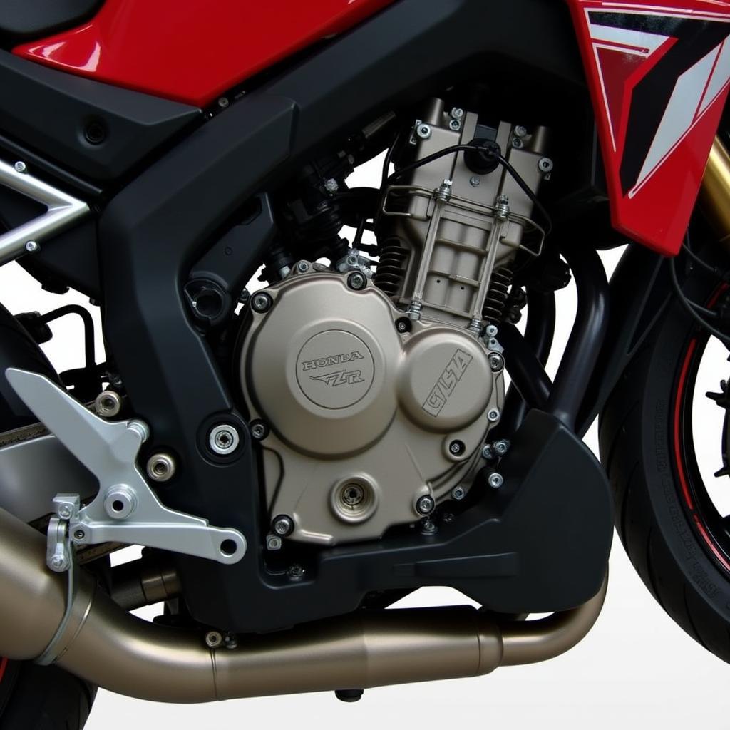 Details des Motors und der Technologie der Honda CBR125R