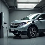 Honda CR-V PHEV am Ladegerät