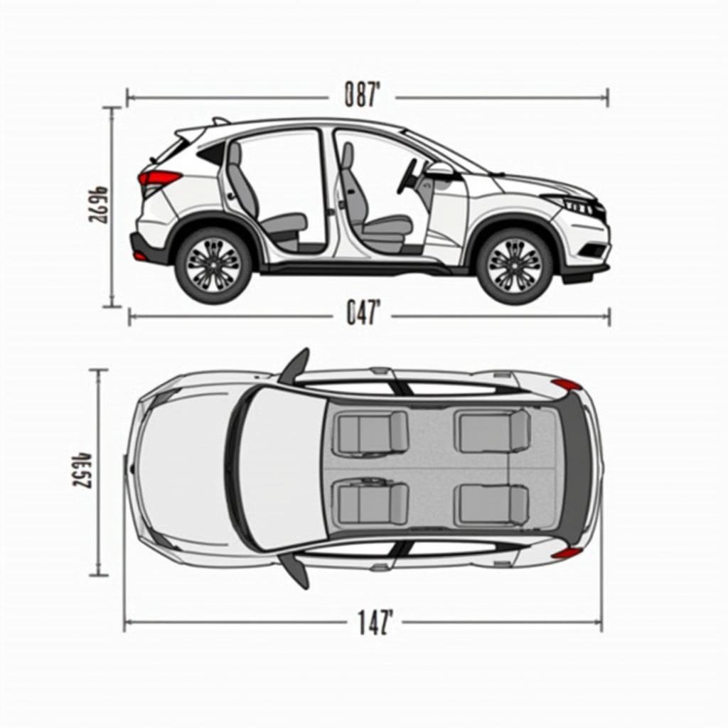 Honda HR-V Abmessungen