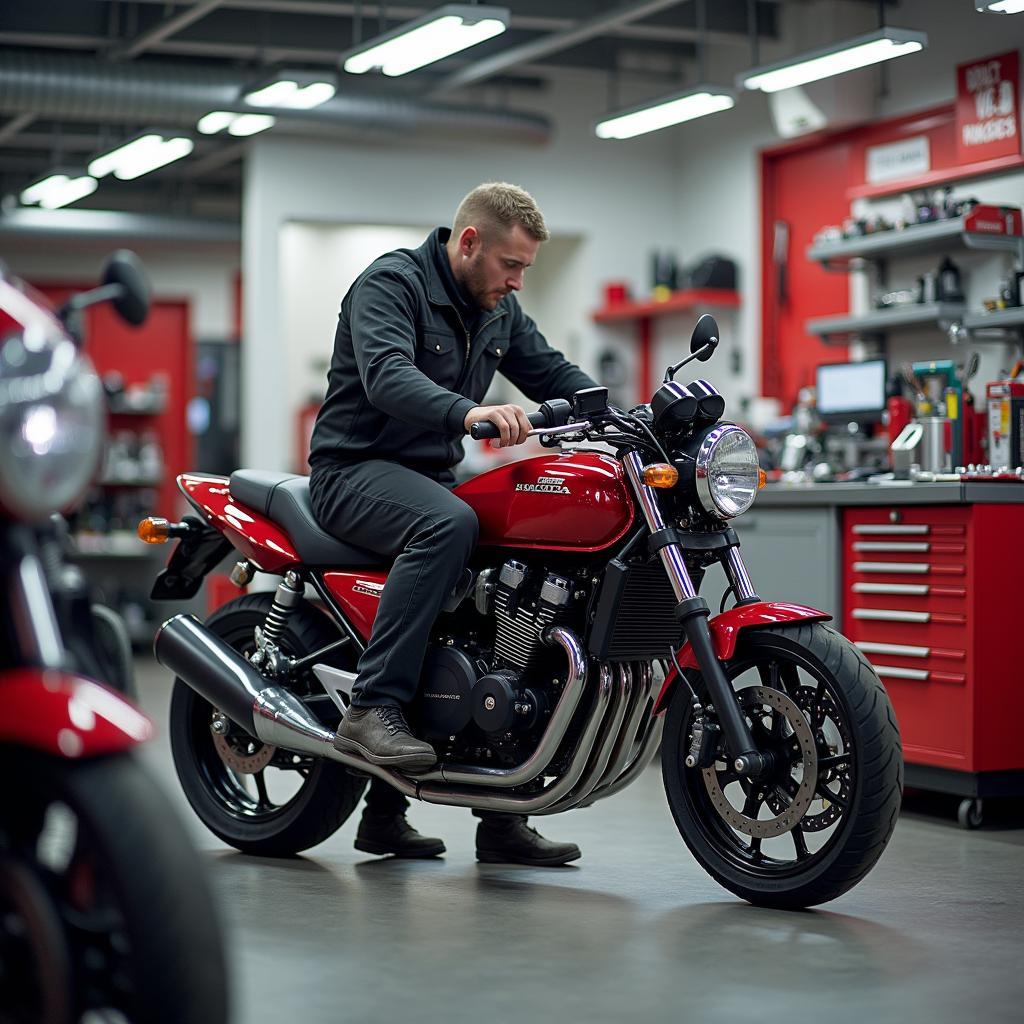 Honda Motorrad Werkstatt Magdeburg