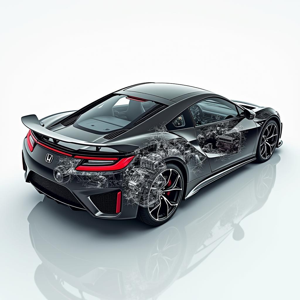 Honda NSX Neu: Hybrid-Antriebssystem