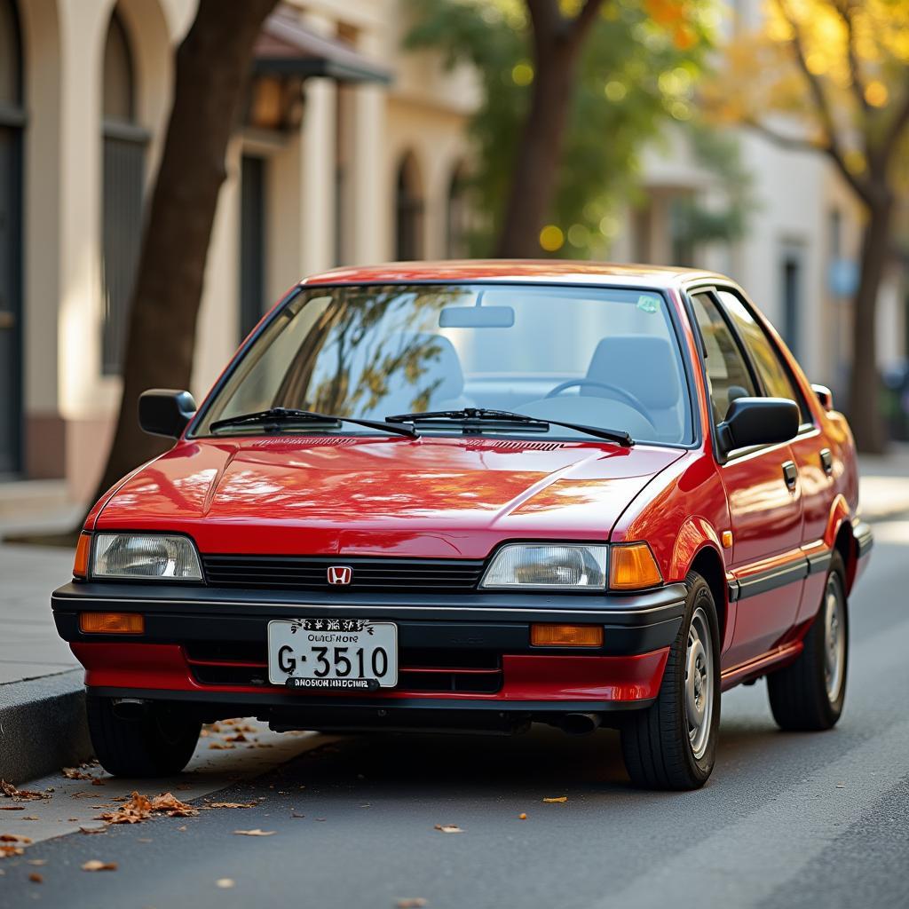 Honda Tempo Klassiker auf der Strasse