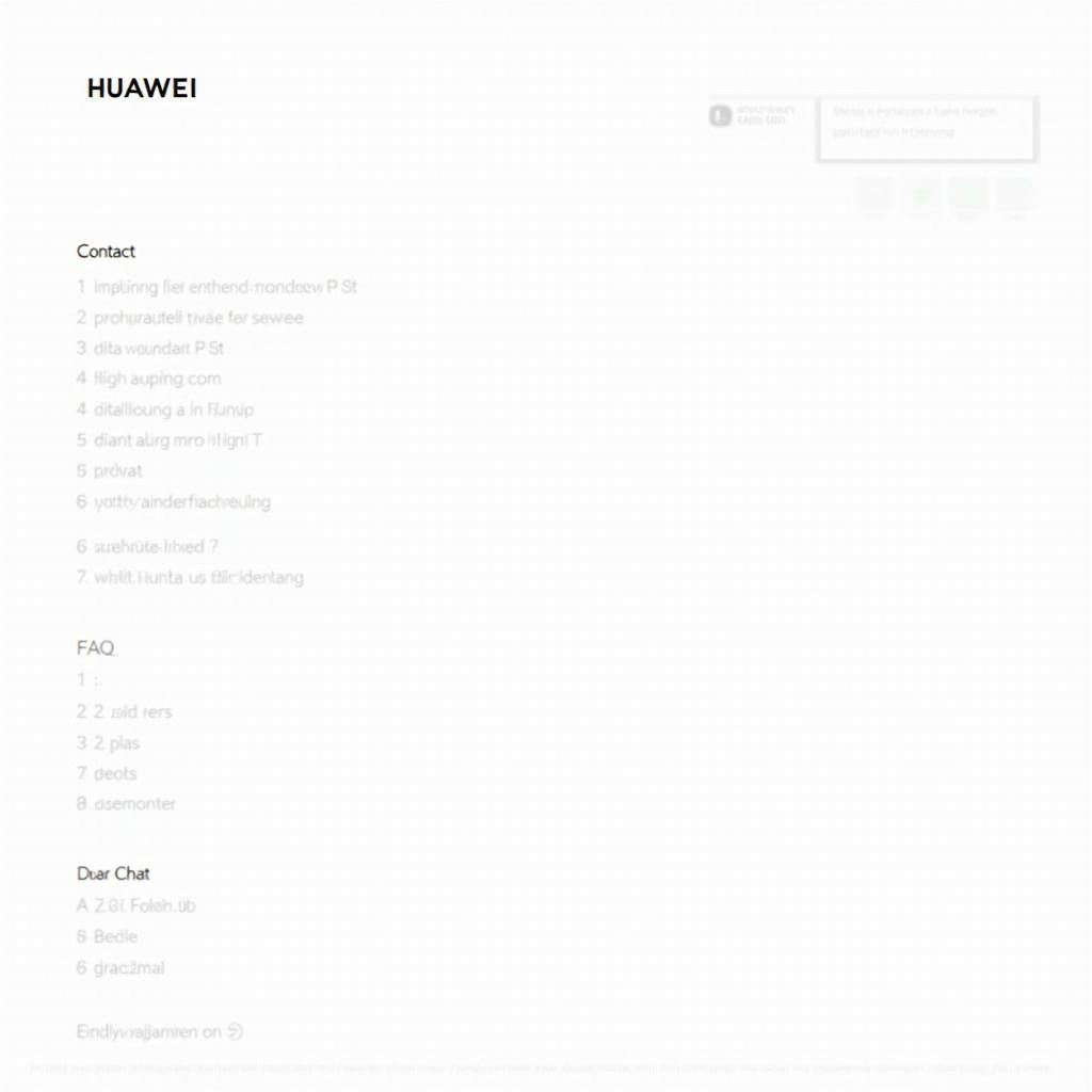 Site web du support Huawei