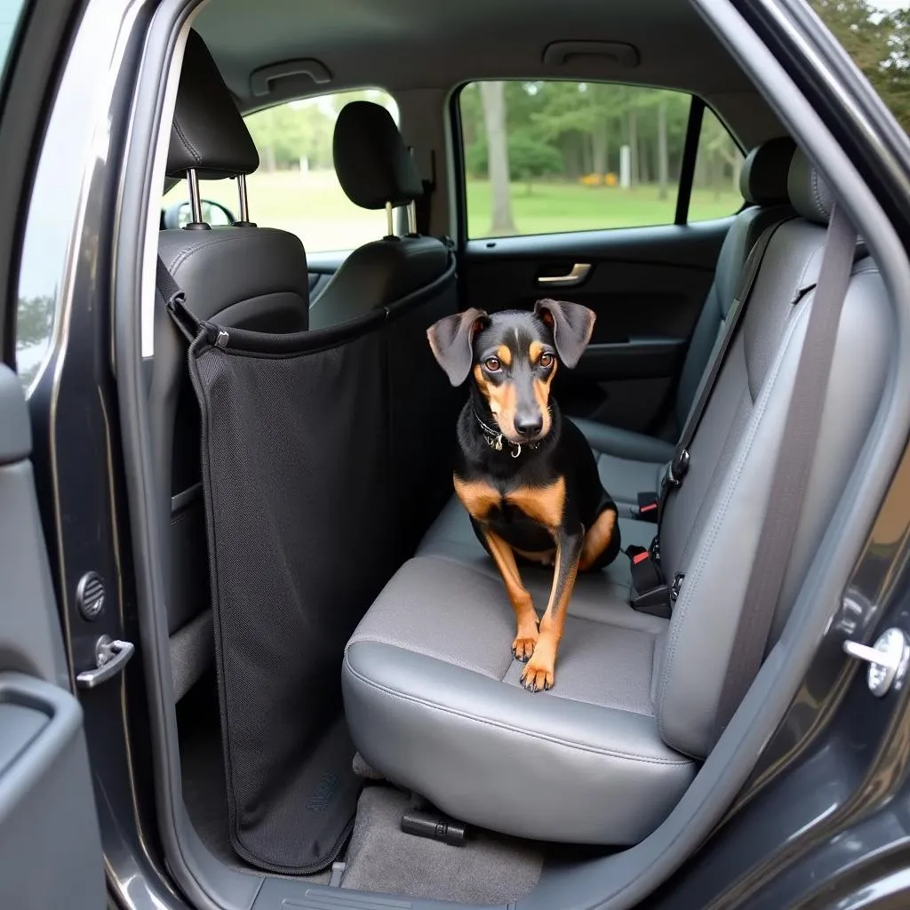 Hundegitter im Auto