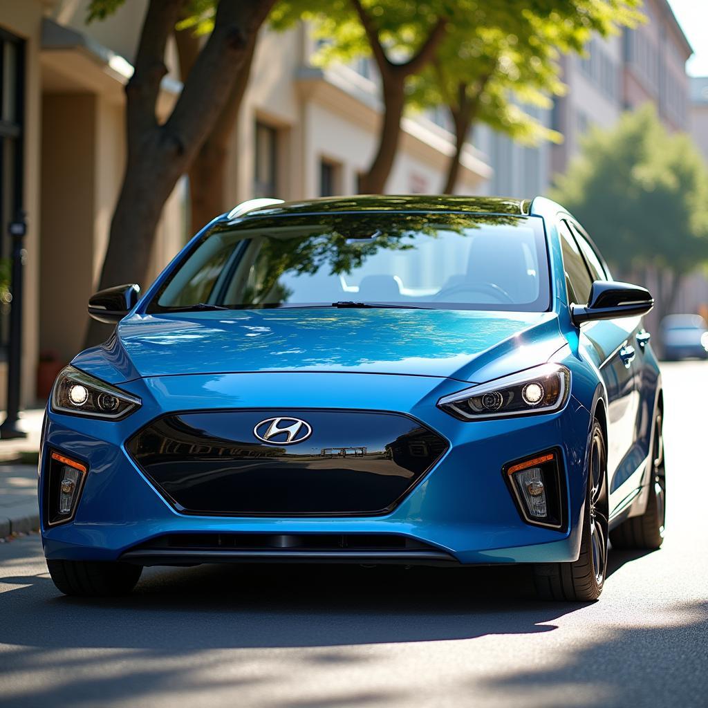 Hyundai Ioniq 5 in Lucid Blue - Design